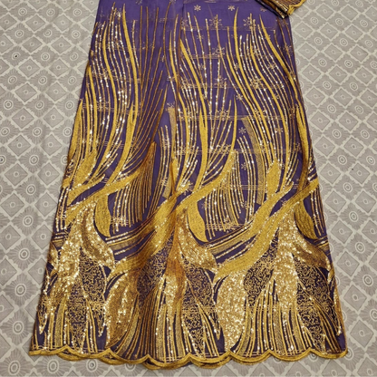 Salouva sequins 2 pièces