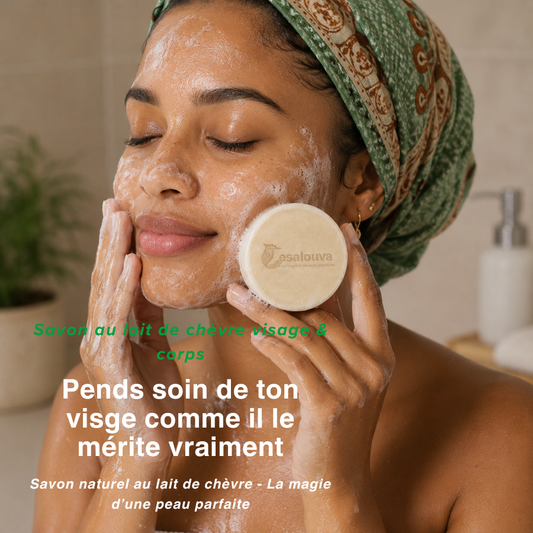 La magie d'une peau parfaite: soins visage et corps, savon naturel au lait de chèvre