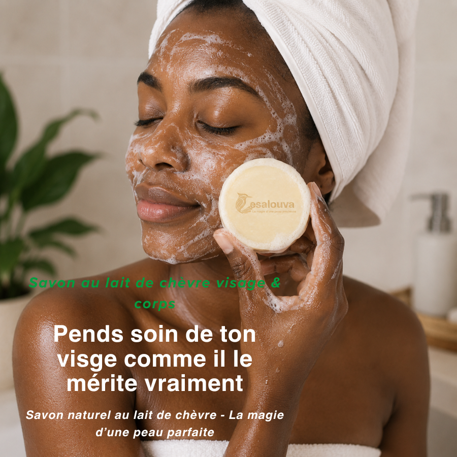 La magie d'une peau parfaite: soins visage et corps, savon naturel au lait de chèvre